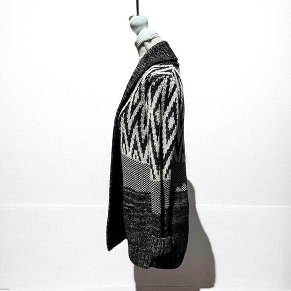 🌻Lucky Brand Stargazer Long Wool Blend Cardigan Sweater Size Small - Picture 6 of 13